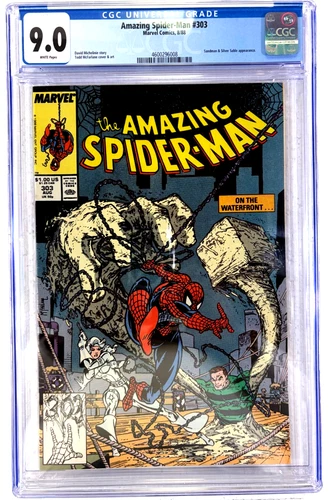 The Amazing Spider-Man #303 (Marvel Comics Aug 1988) CGC 9.0 TODD MCFARLANE!!!