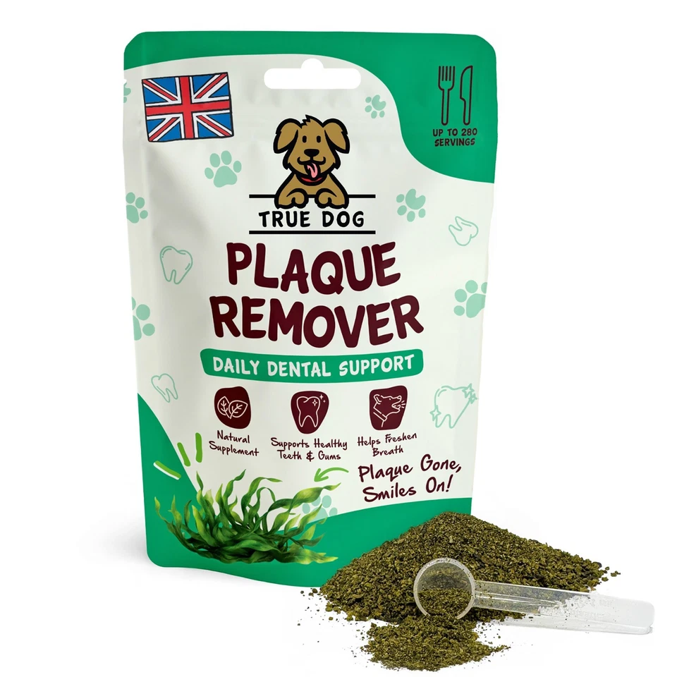 True Dog Plaque Remover 200g - 100% Natural Dental Care - Tartar & Plaque Off - Image 2 of 4