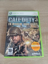 Call of duty 3 En marche vers Paris - Xbox 360 - bon état - complet - PAL FR