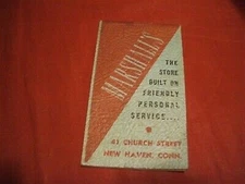 1942 MARSHALL'S Clothing Store NOTE PAD With CALENDAR - NEW HAVEN CONN