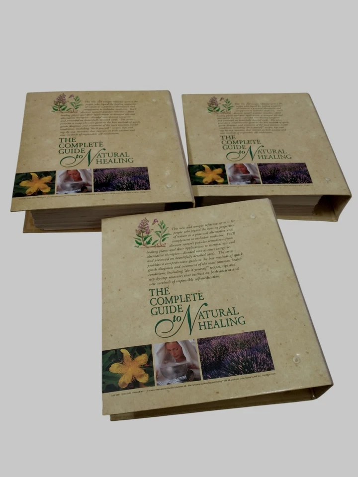 The Complete Guide to Natural Healing 3-Ring Binder book Set Complete - Image 4 of 4
