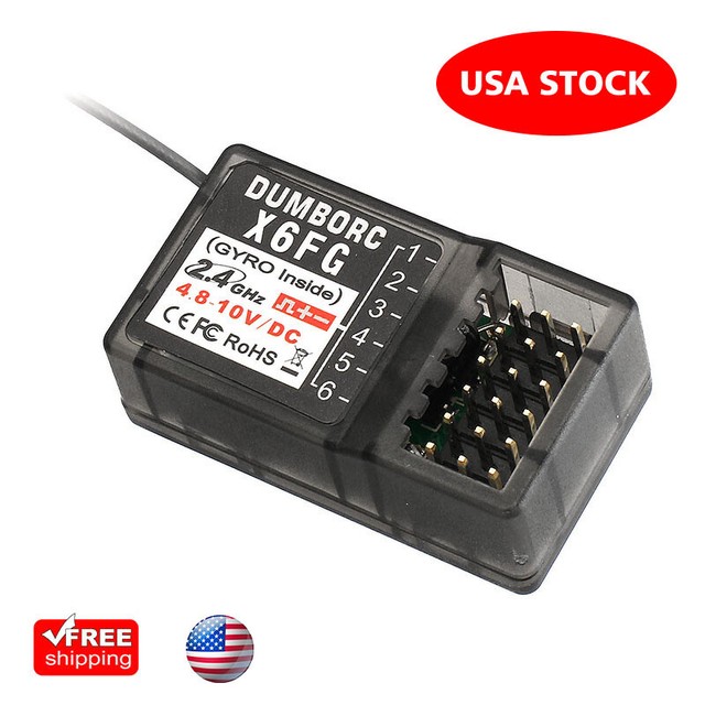 DumboRC X6 2.4G 6CH Transmitter X6F/X6FG Receiver For JJRC Q65 MN-90 Rc Car Pop | eBay