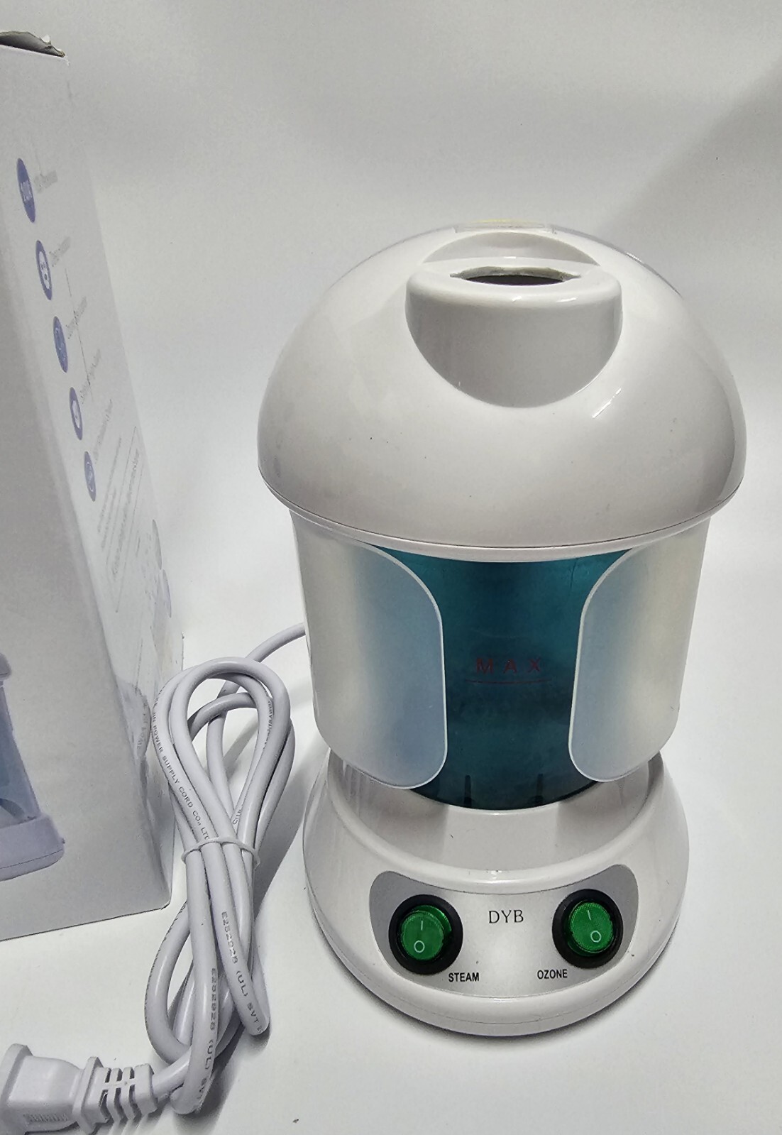 DYB Portable Facial Steamer, Nano Ionic Face Steamer with 360°Rotatable
