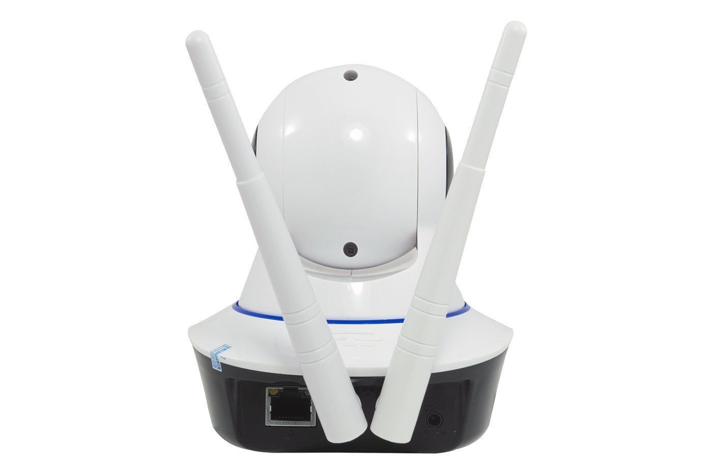 Telecamera IP WiFi Wireless Con 3 Antenne - Visione Notturna A Infrarossi - Motorizzata - App YOSEE - LAN