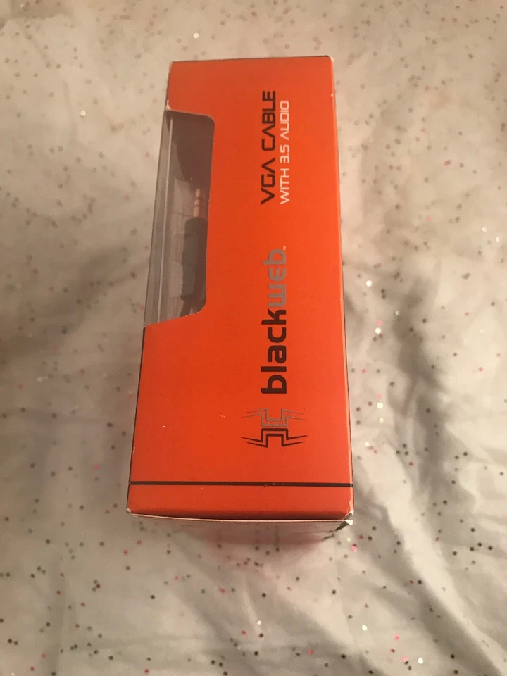 Blackweb VGA Cable With 3.5 Audio 10 FT Connect PC to VGA Compatible Device. A - Image 2 of 4