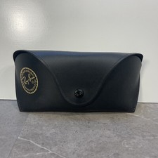 Authentic Ray Ban Luxottica Sunglasses Case Booklet Black CASE ONLY