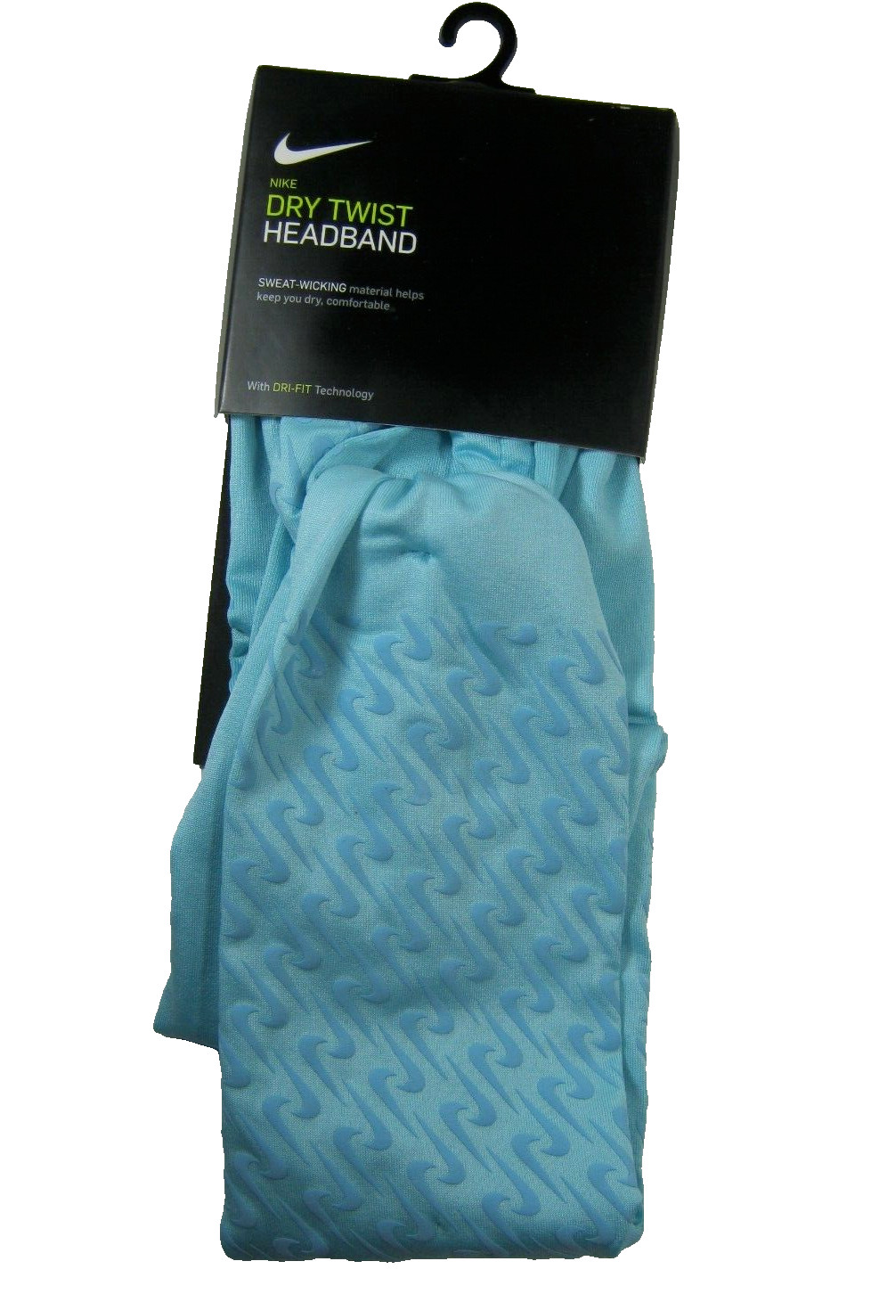 Nike Wide Dry Twist Dri Fit Head Tie Мужская женская повязка на голову OSFM Aqua Blue New 3190₽