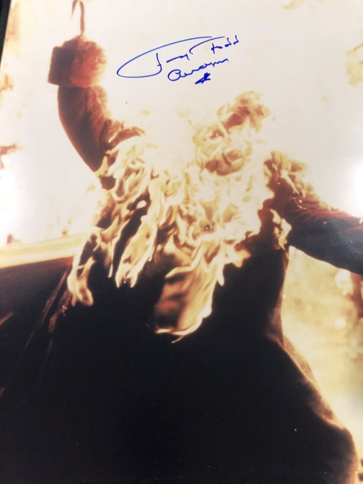 Tony Todd SIGNED Zoom From The Flash 11x14 Photo Exact PROOF BAS COA #1