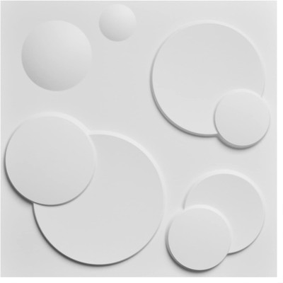 A10Us034 A10034 3D Wall Panels, 32 Square Feet, Bubble
