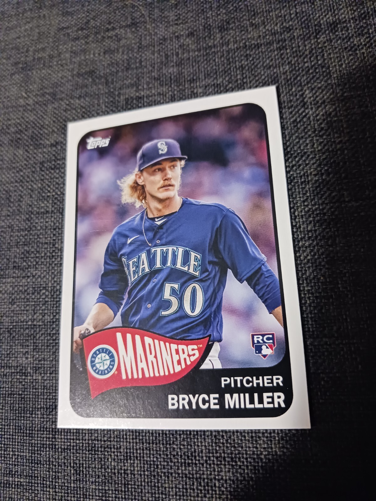 2023 Topps Archives Bryce Miller #143 RC Mariners