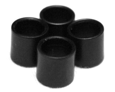 4 Skateboard Longboard Bearing Spacers Dimebag 8mm - Improve Speed Performance