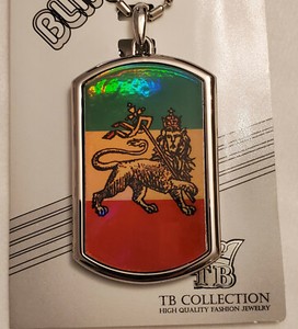 rasta dog tag