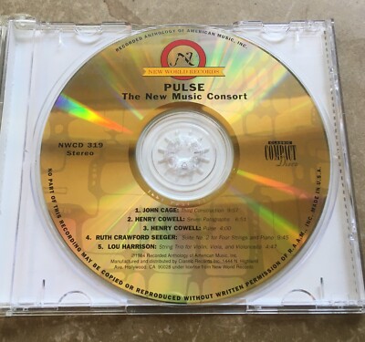 GOLD CD) The New Music Consort 『Pulse～』