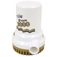 Rule 2000 G.P.H. 'Gold Series' Bilge Pump High Capacity, Commercial-Grade