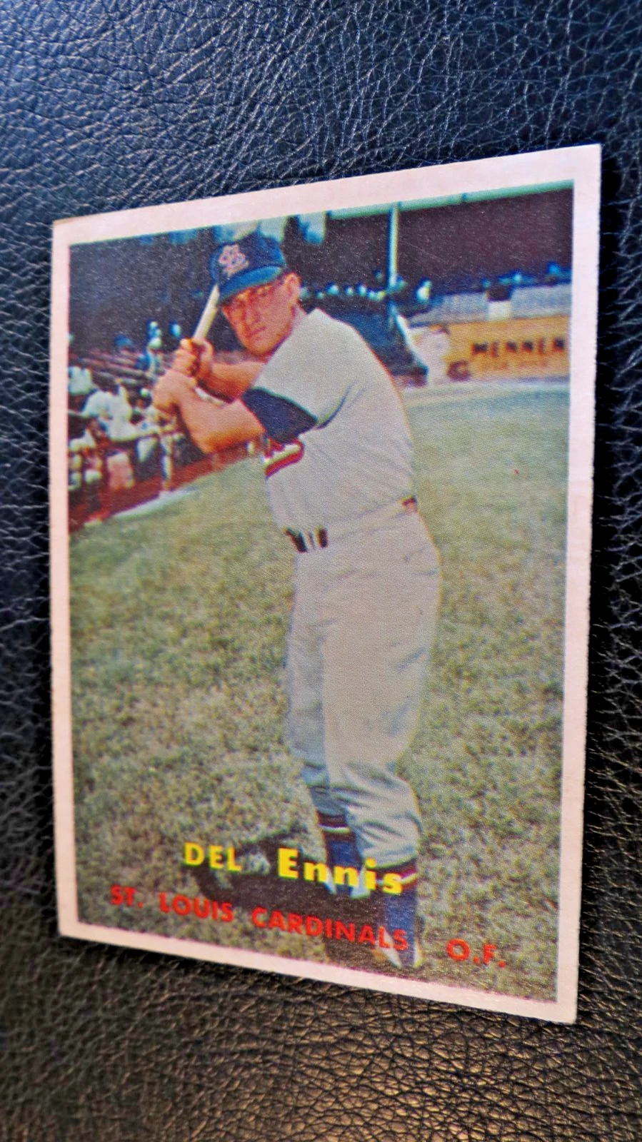 Del Ennis trading card