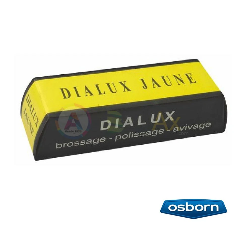 OSBORN Pasta per lucidare Dialux Giallo per spazzole ravviva metalli teneri e plastica