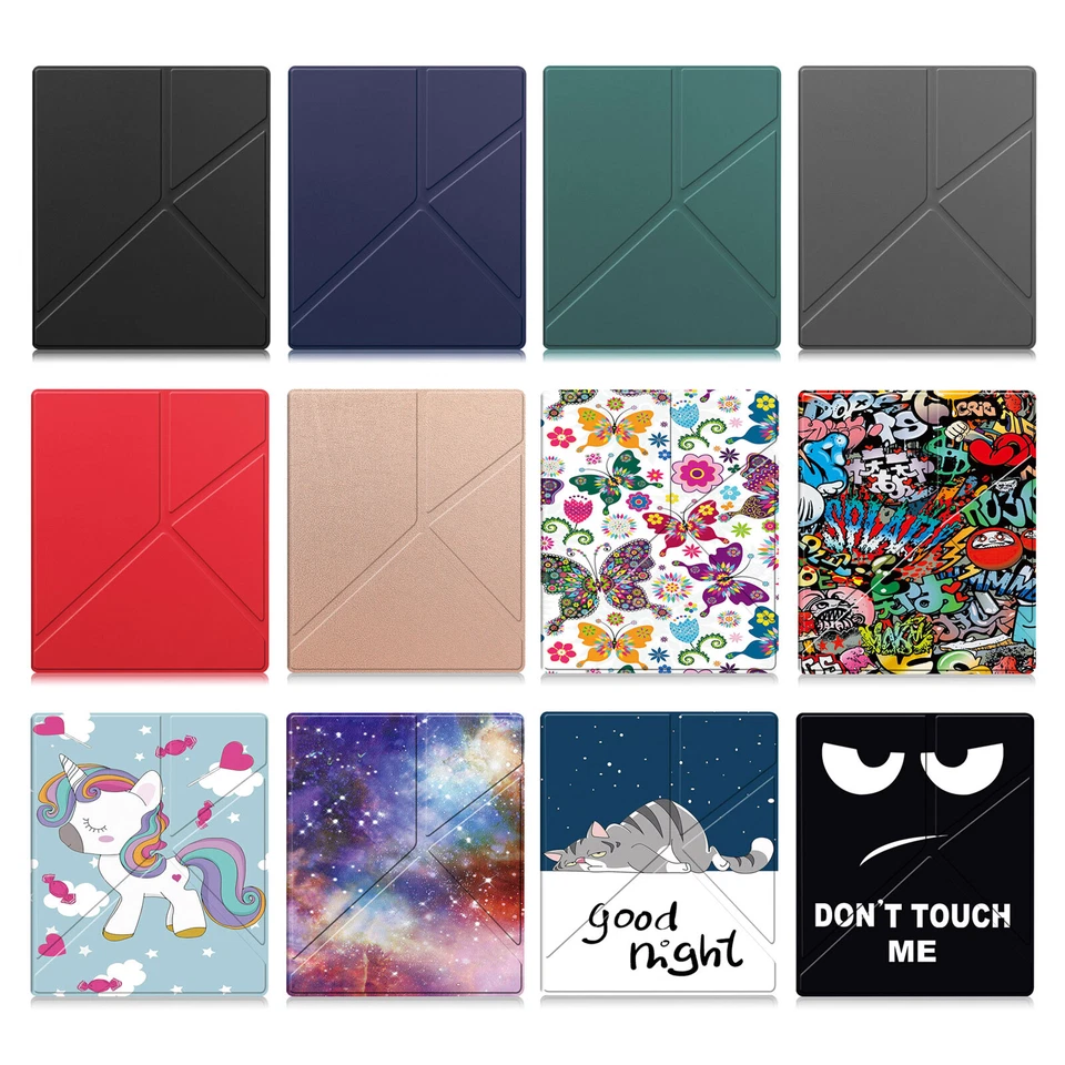 Folio Slim Leather Transformer Stand Smart Case Cover For Kobo Elipsa 2E 10.3'' - Image 2 of 4