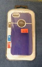 IPhone 5 Hard Cover Cell Phone Case Blue New