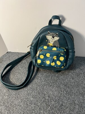 disney mini backpack ebay Loungefly Disney Pocahontas Meeko Biscuit Micro Mini Backpack