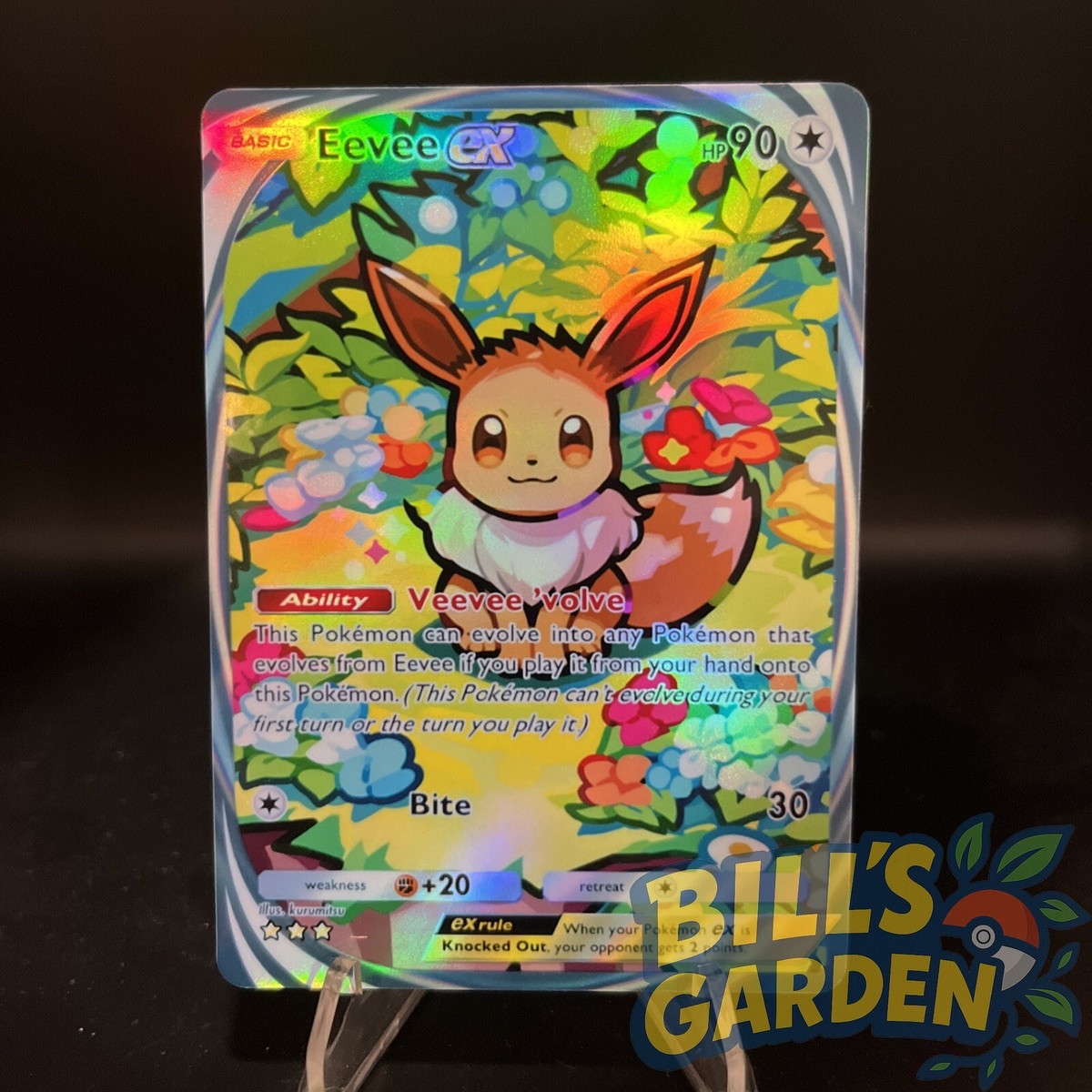 Eevee Immersive - Sharp Holo Fan Card | Pokémon TCG Pocket | Eevee