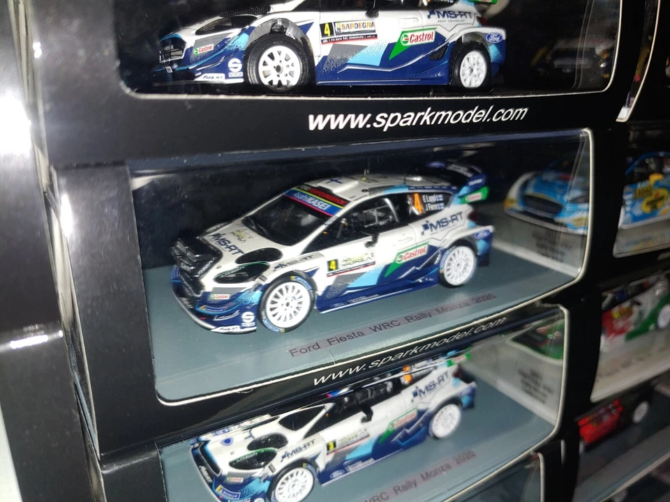 1x Spark FORD FIESTA Wrc Plus LAPPI Rally MONZA 2020 -1:43 RARE Night - Immagine 3 di 4