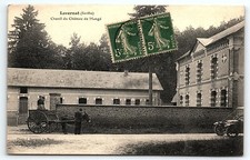 c1919 LAVERNAT MANGÉ CASTLE KENNEL FRENCH REPUBLIC FRANCE POSTCARD P5921