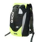 Eigo 30L Waterproof Backpack Rucksack Black / Yellow Motorcycle Cycling Hiking