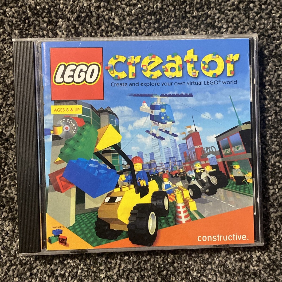 Lego Creator Constructive (PC, 2000) CD-ROM Jewel Case Video Game