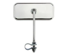 ALTALINE Bicycle Rectangle Mirror All Chrome.
