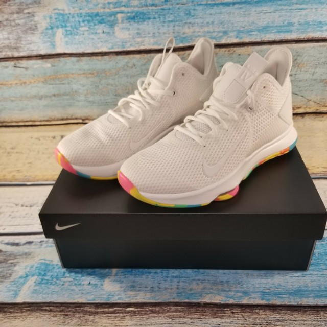 lebron witness white multi camo