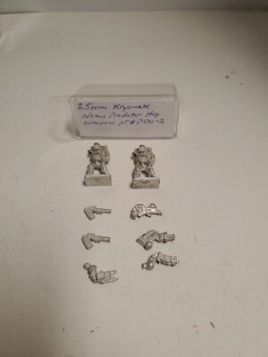 Kryomek Miniatures Nexus Predator Heavy Weapons PDO-002 25mm  RPG Open Pack