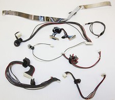 ASSORTED CABLES/CORDS/CONNECTORS--VENTURER PLT37260 26" LCD TV/DVD (AUDIOVOX)