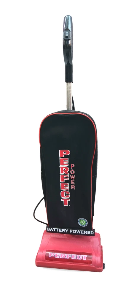 Perfect Products P109 12" Aspiradora vertical comercial alimentada por batería (Hepa) Foto 2 de 4