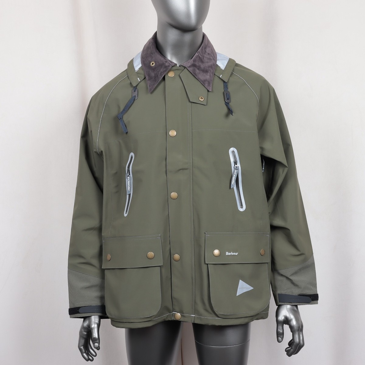 Rain Jacket Barbour Cordura E Vent Jacket BARBOUR X AND WANDER