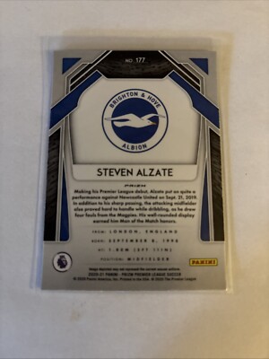 2020-21 Panini Prizm Premier League - Blue Pulsar Prizm #177