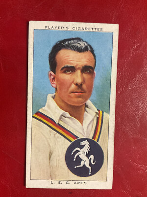 john player and sons cigarette cards 1934 1938 John Player & Sons Cricketers Tobacco Cigarette cards * YOU PICK  *