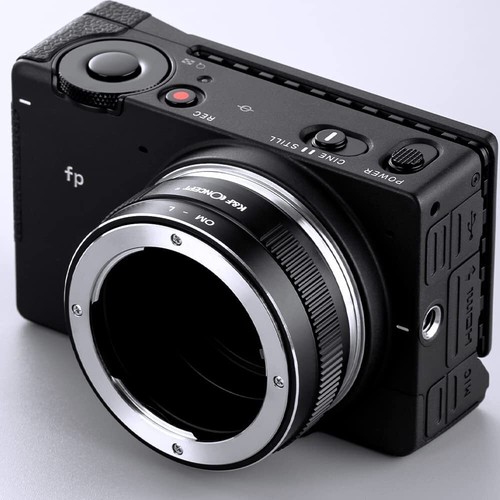K&F Concept Manual Lens Adapter for Olympus OM Mount Lens to L Mount Camera Body - Picture 8 of 9
