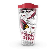 Arizona Cardinals Tervis Travel Mug Tumbler 24 ounce