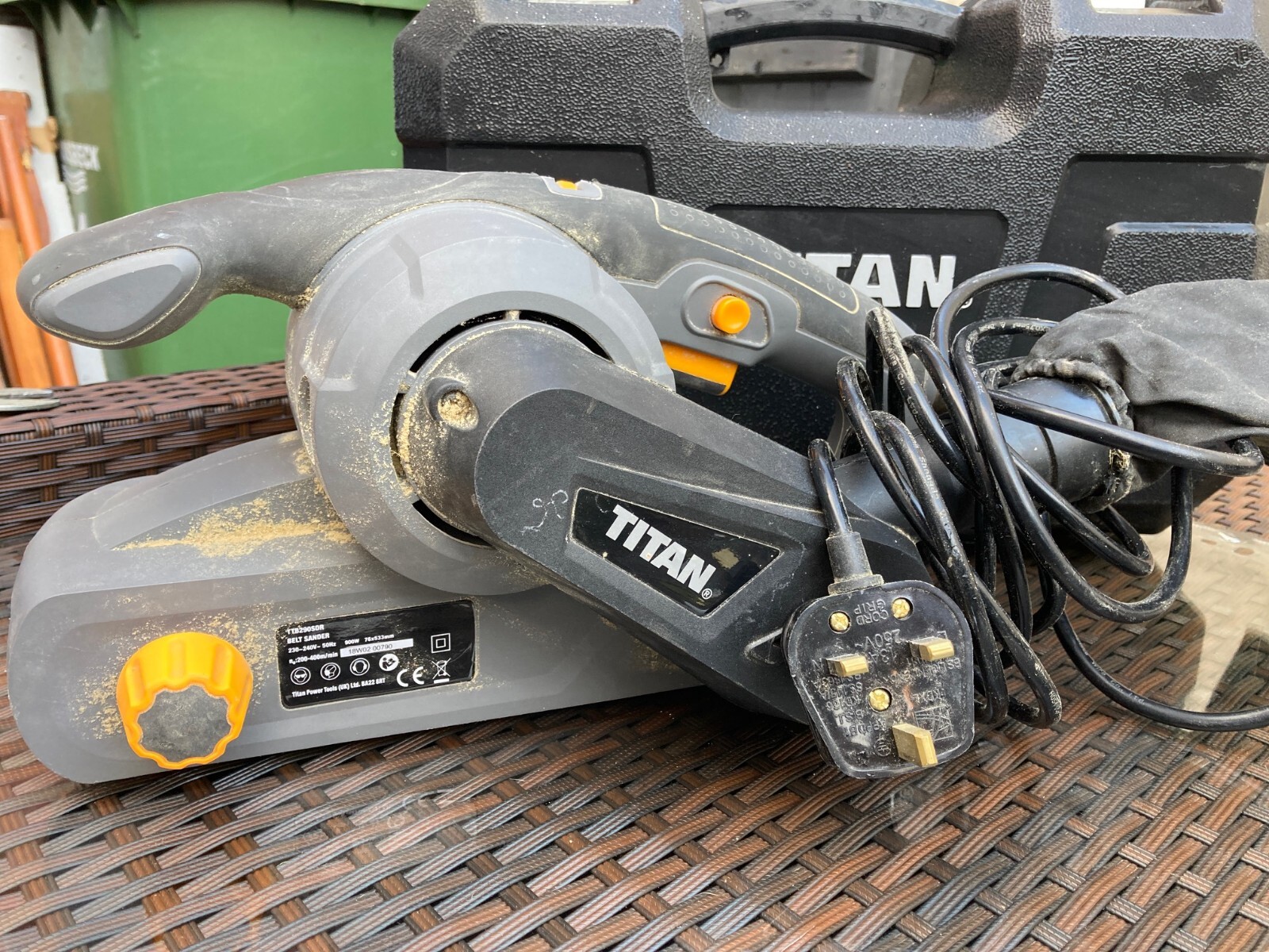 Titan TTB290SBR Belt Sander little used eBay