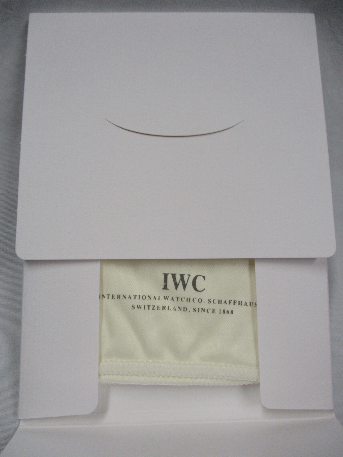 IWC Micro Fiber Fibre Polishing Cleaning Cloth Rag Aquatimer