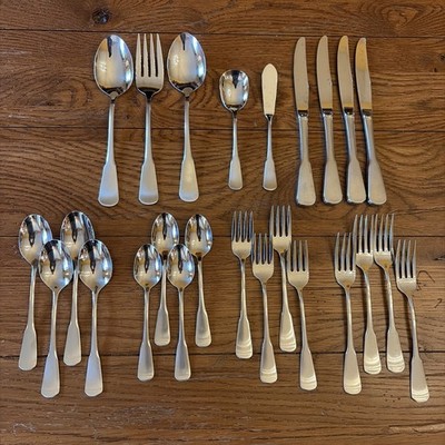 Oneida Colonial Boston Minute Man Stainless Flatware Service for 4 USA