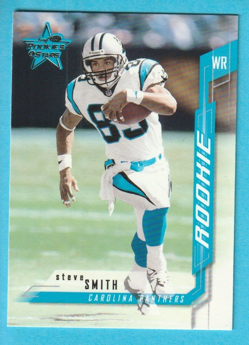 Steve Smith 2001 Leaf Rookies & Stars #233 RC Rookie Carolina Panthers
