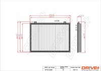 Dr!ve+ DP1110.12.0099 Filter, Innenraumluft FüR Chevrolet,Opel,Vauxhall