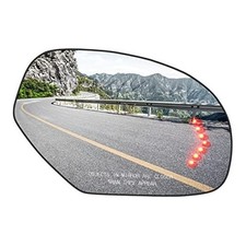 Passenger Right Side Heated Mirror Glass Fits for 2007-2014 Cadillac Escalade