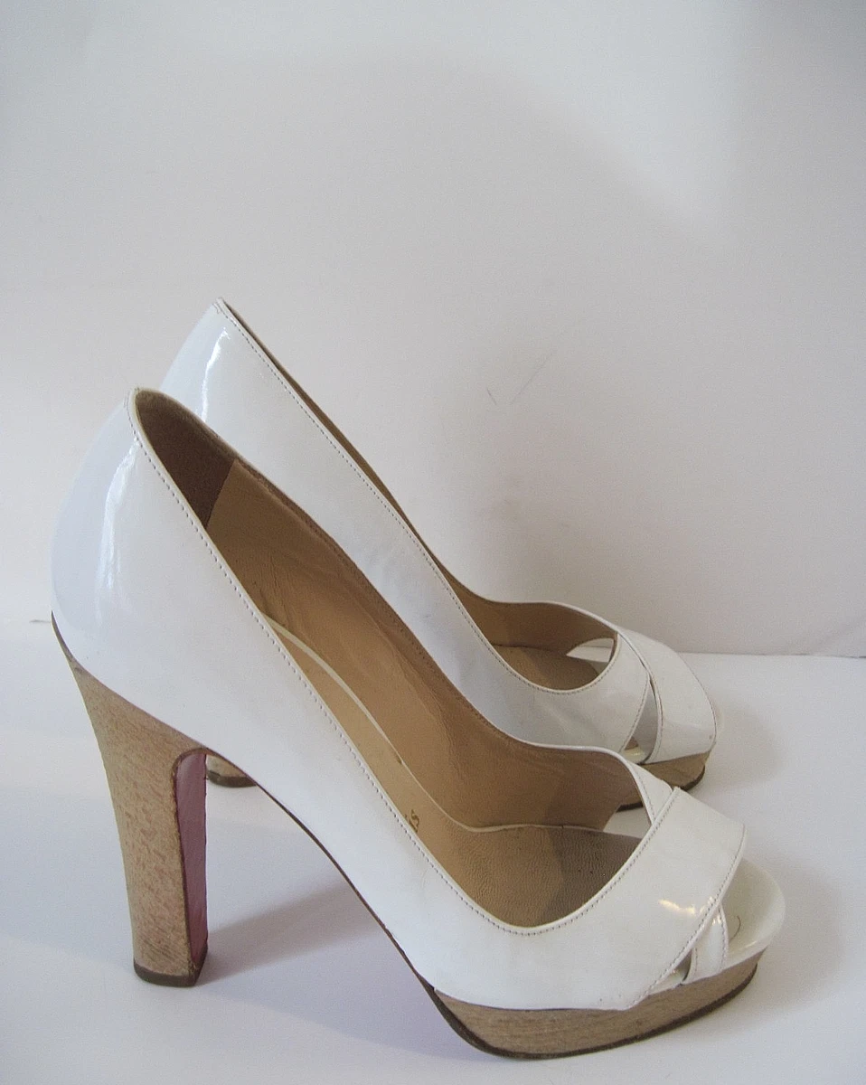 Christian Louboutin White Heels for Women for sale - eBay