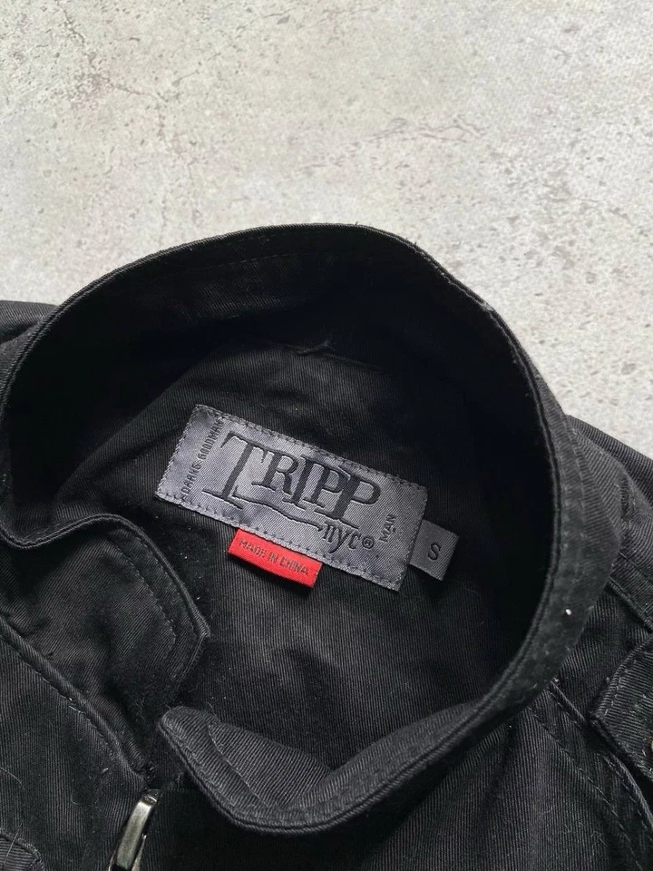 Vintage Tripp NYC Gothic Avant Garde Coat Jacket Size S - Image 4 of 4