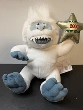 Rudolph Red Nosed Reindeer Abominable Snowman Bumble Plush Stuffins 2000 NWT
