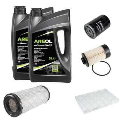 STELLOX Inspektionspaket AREOL ECO Protect 5W-30 10L passend für Iveco Daily V