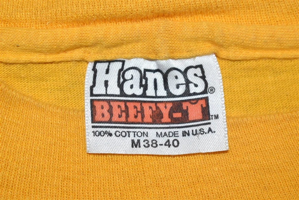 Camiseta De Colección Años 80 HACEMOS FINES DE SEMANA VELA ARCO IRIS NUBES VERDES OCÉANO DIBUJOS ANIMADOS M Foto 3 de 3