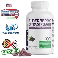Elderberry Extract 750mg Per Serving Sambucus Nigra 180 Powder